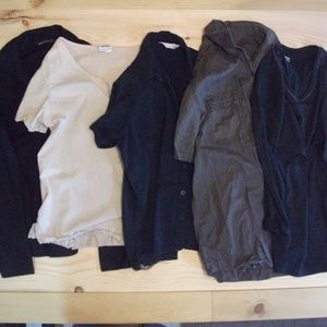 Lot of 5 Womens L Tops Business Casual Work Shirts